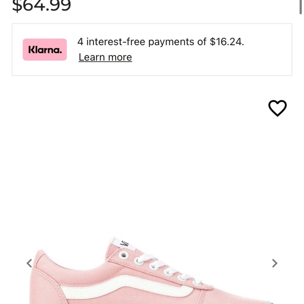 Pink Vans - Picture 5 of 5
